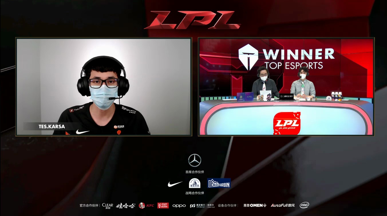 Karsa迎来十二赛季高光表现，TES球迷沸腾！